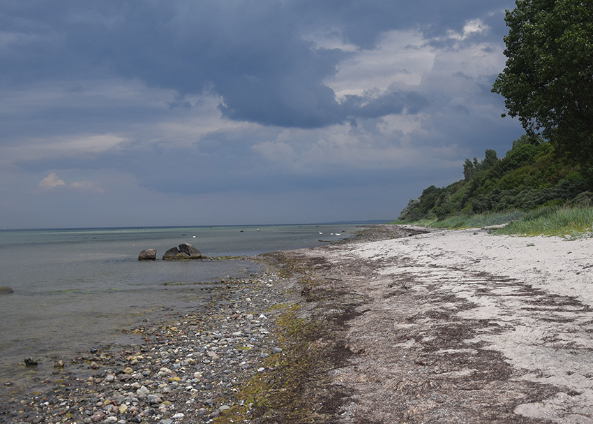 Beeindruckende Landschaft an der Ostsee.